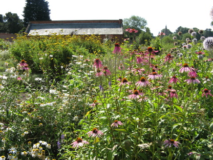 Gärten in England  Kelmarsh Hall